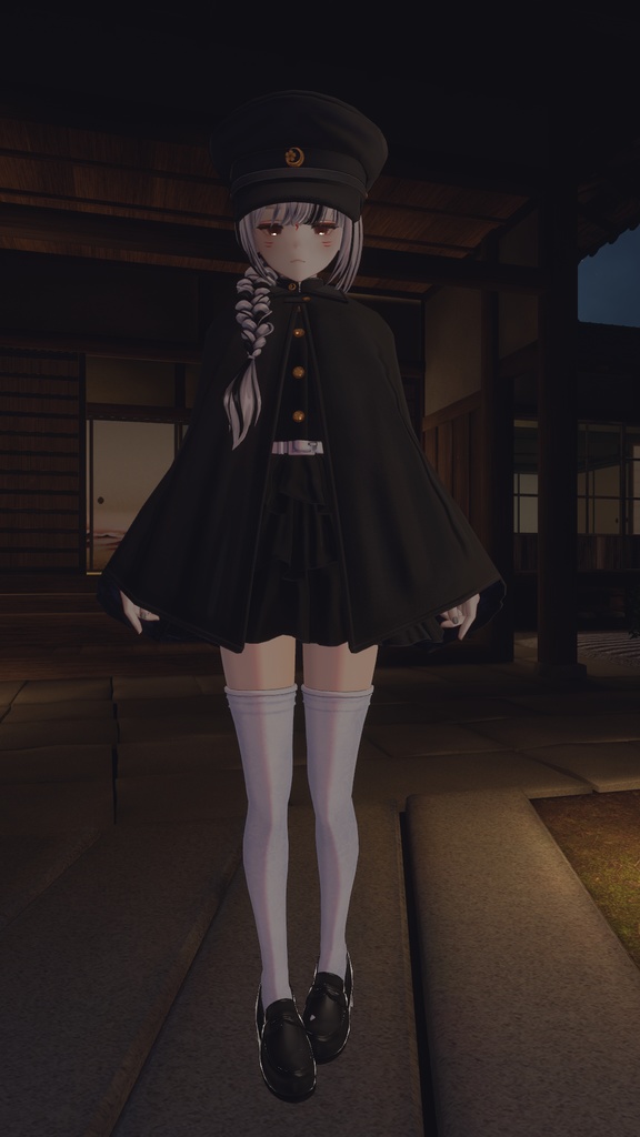 学蘭フリル~月花麗仁~(三つ編みヘアーつき)