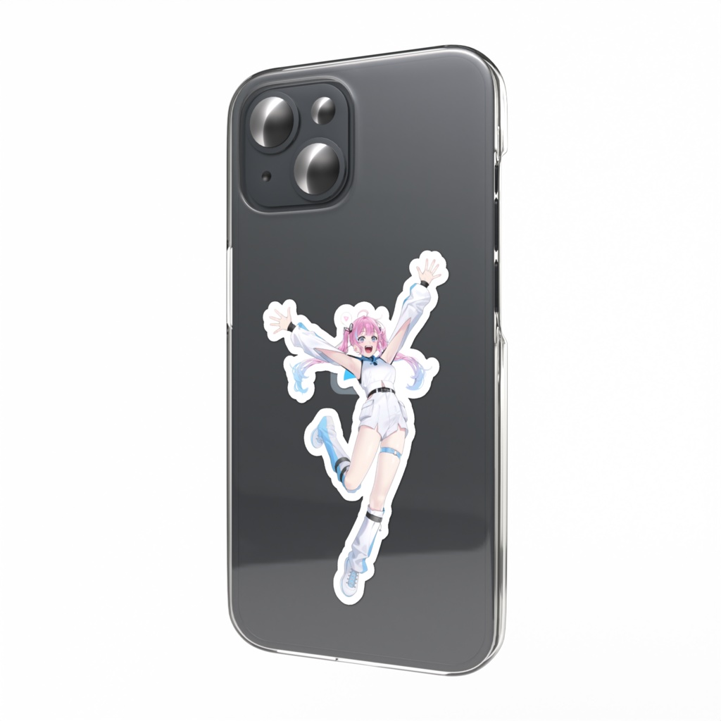 💡破茶メルル🪐 キービジュアル スマホステッカー