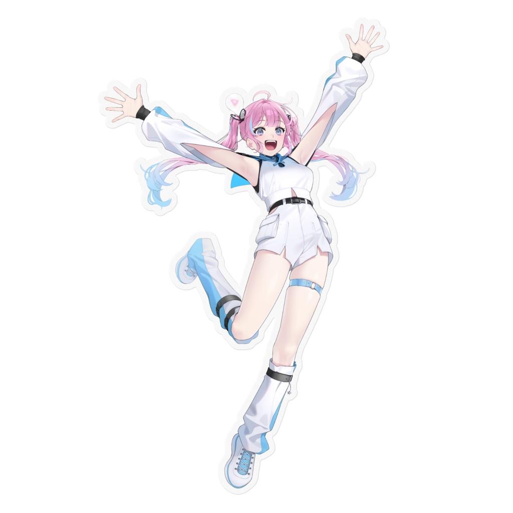 💡破茶メルル🪐 キービジュアル クリアステッカー