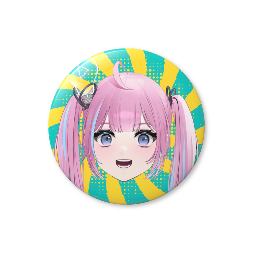 祝１周年記念💡破茶メルル🪐缶バッジ