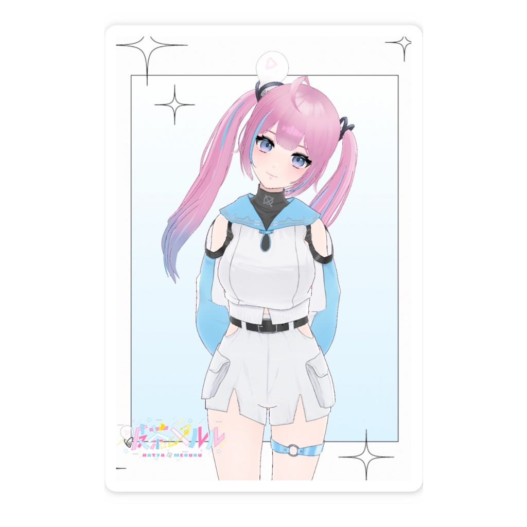 祝1周年記念💡破茶メルル🪐Oh澄まし淑女スマホステッカー