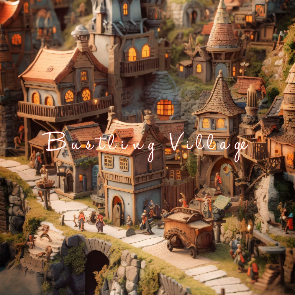 【無料BGM】ほのぼのしたケルト曲「Bustling_Village」