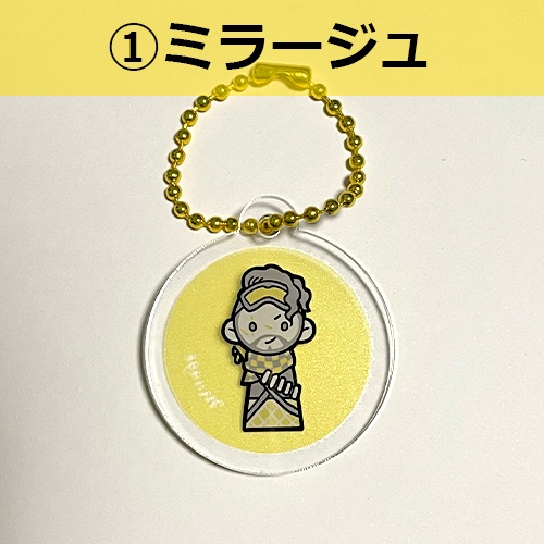 まるいアクキー
