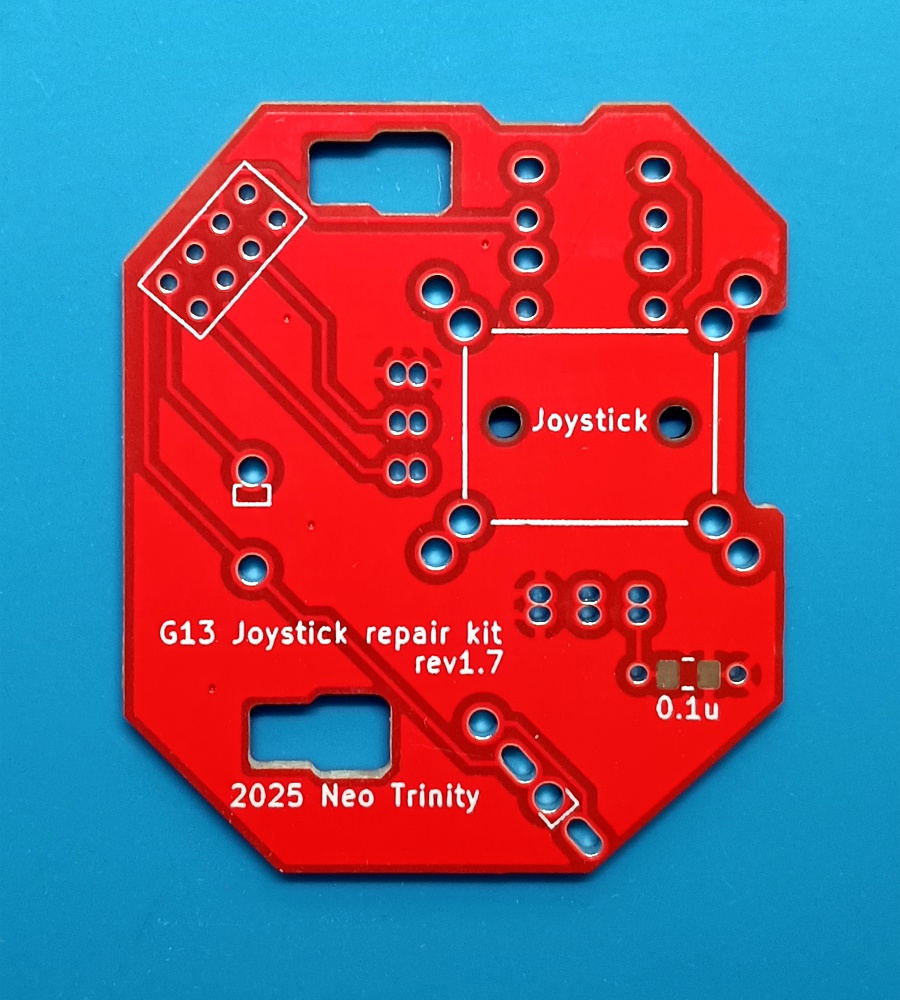 G13 ジョイスティックリペアキット 基板のみ