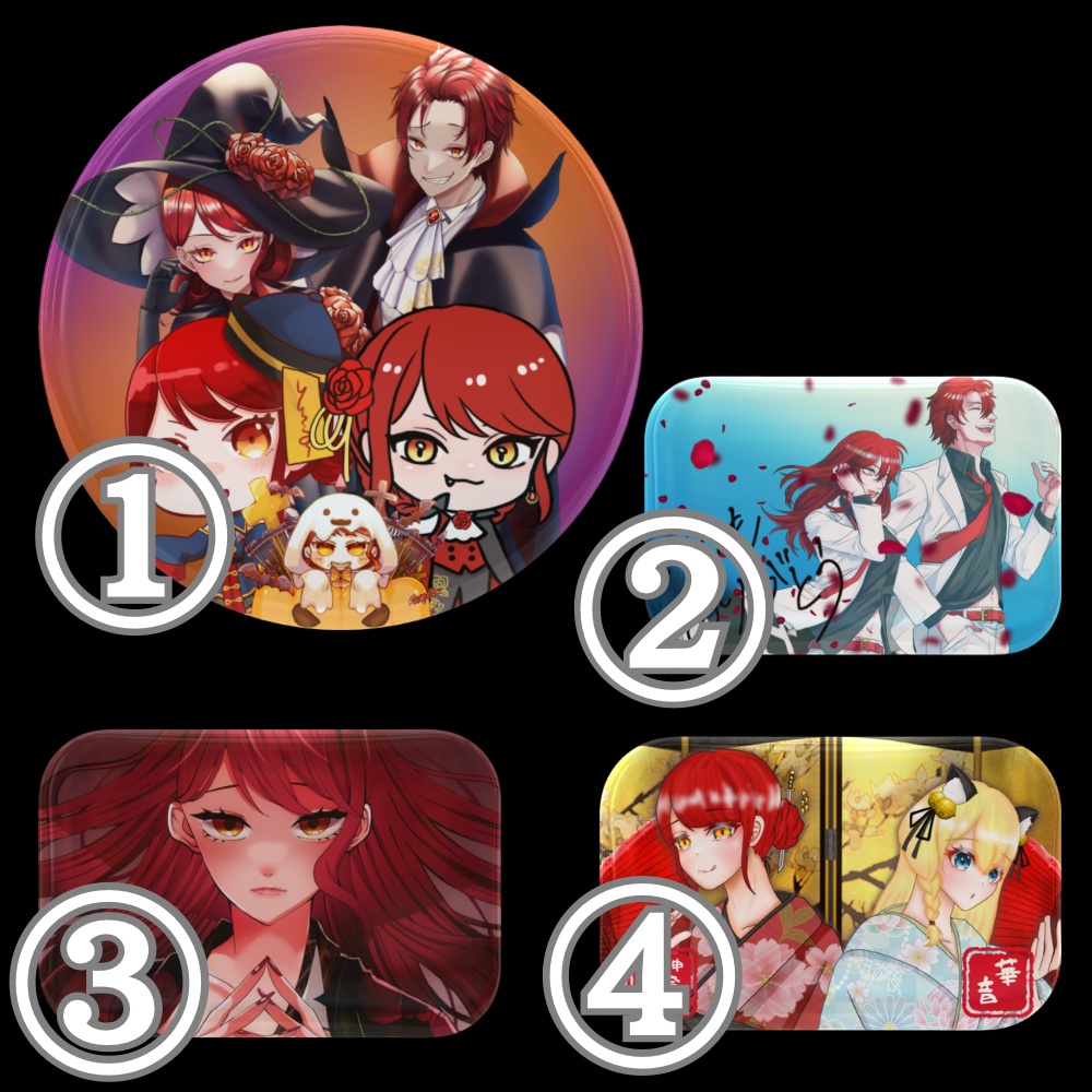 デカめ缶バッチ