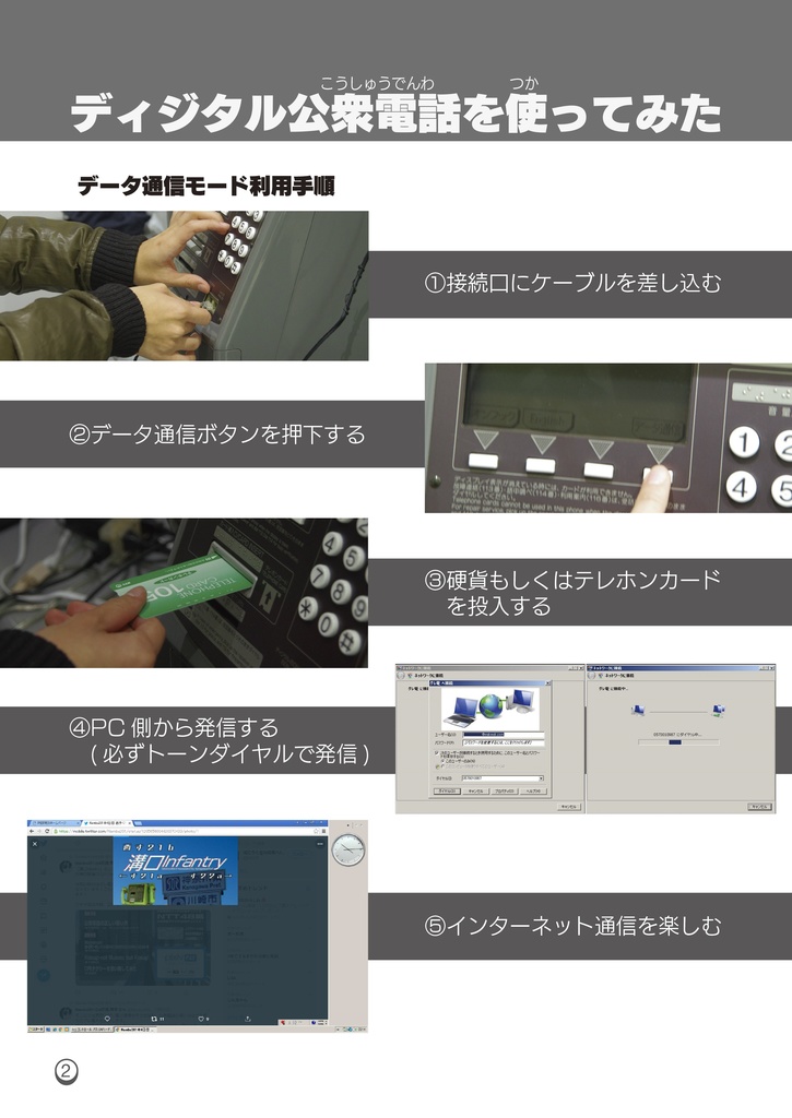 【電子版】公衆電話の正しい使い方
