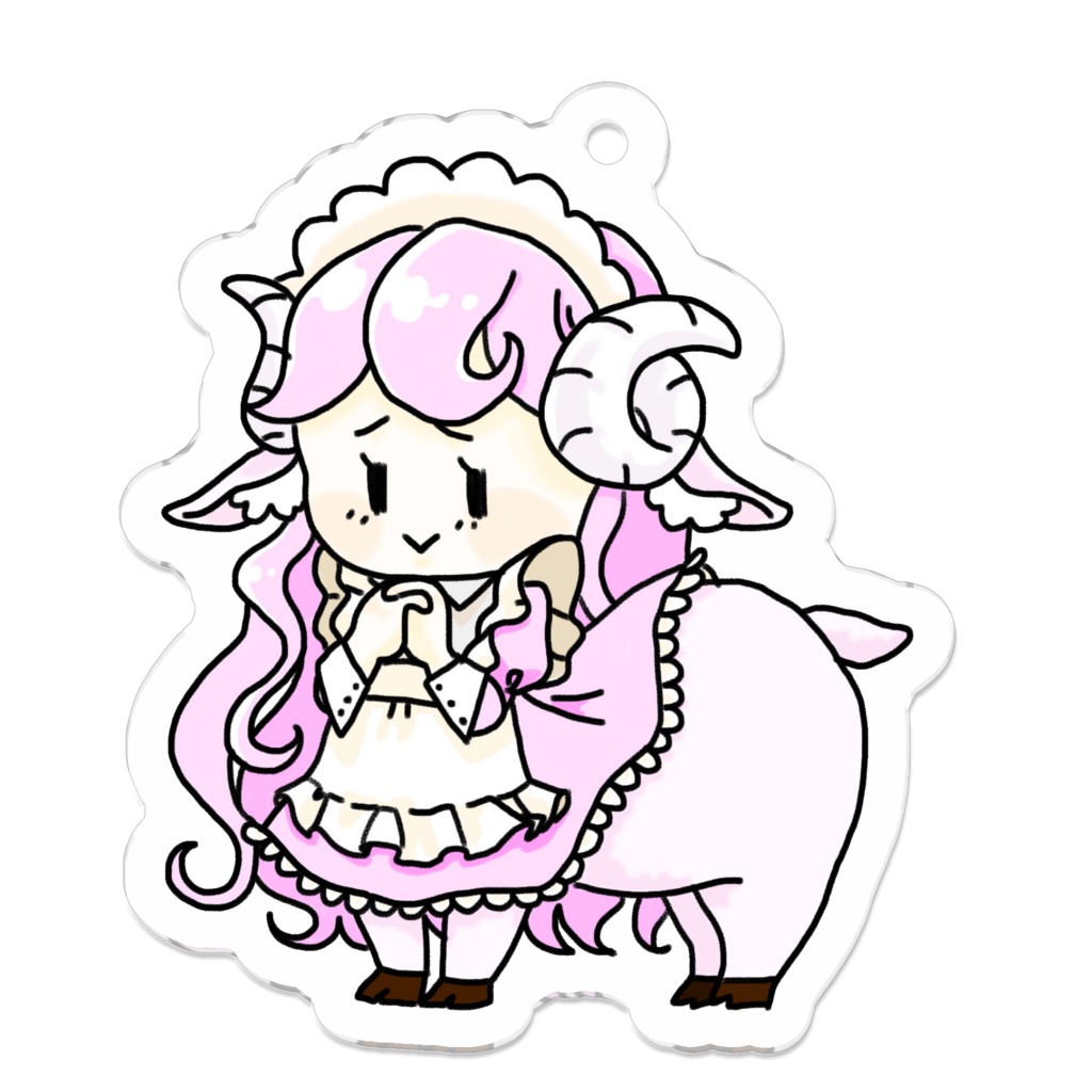 ペコラ アクリルキーホルダー