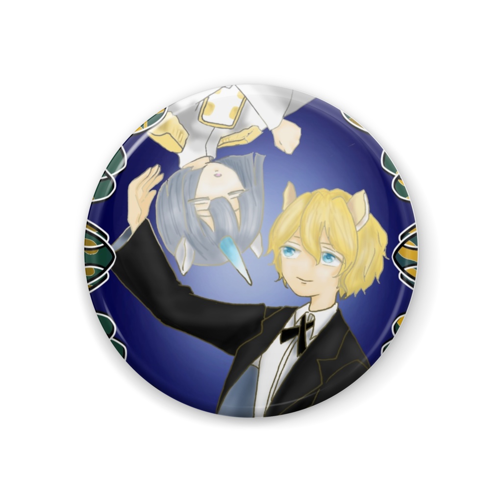 ノア&ルイ 缶バッジ