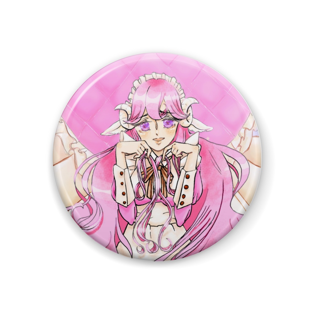 ペコラ　缶バッジ