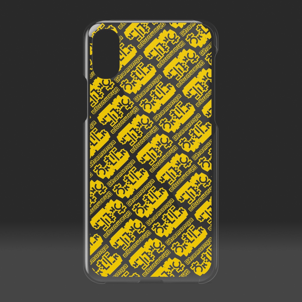 ちゃむにゃクリアiPhoneケース