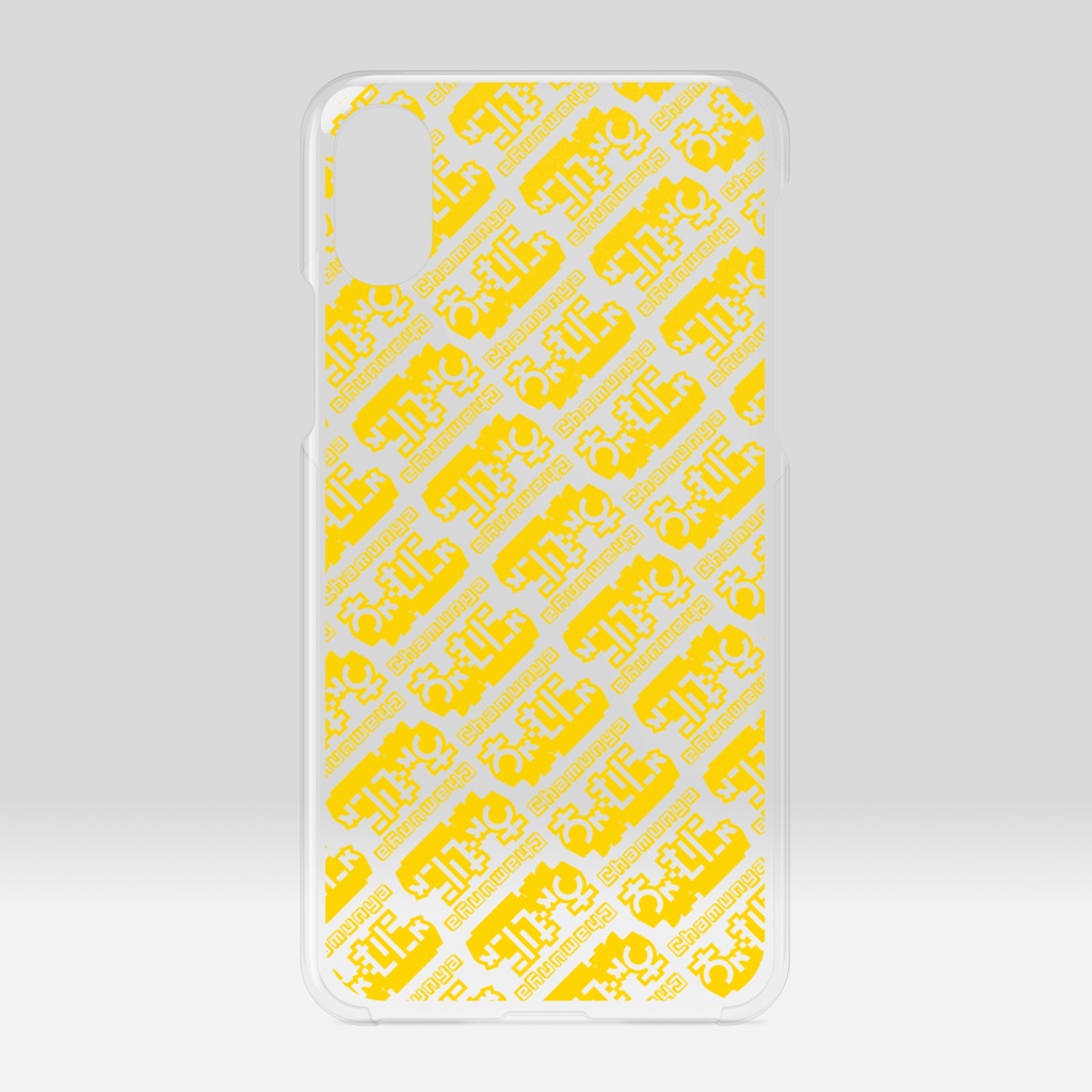 ちゃむにゃクリアiPhoneケース