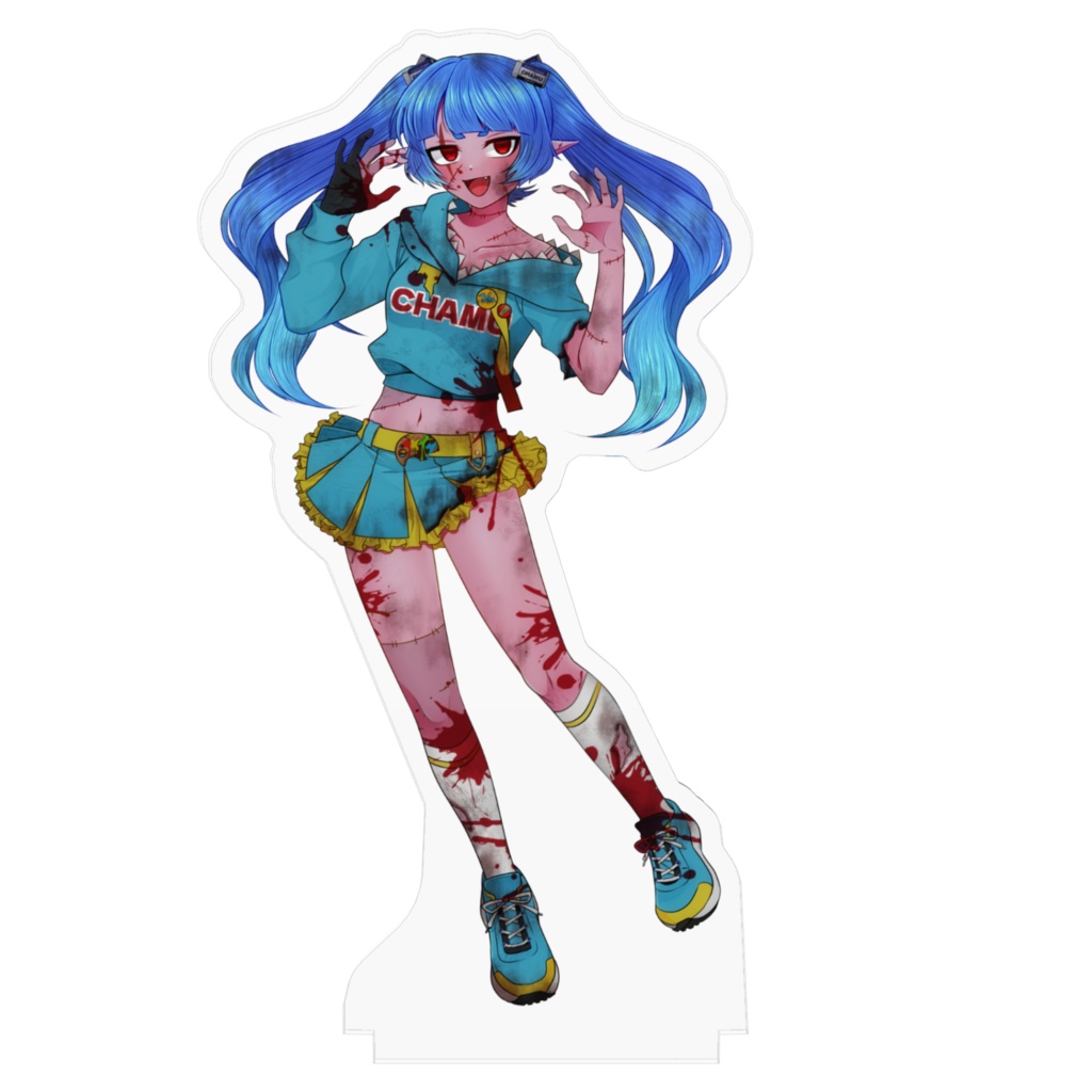 【アクスタ】碧龍参ちゃむにゃ ver.ゾンビ