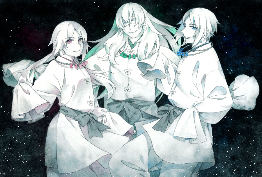 造化三神ポストカード