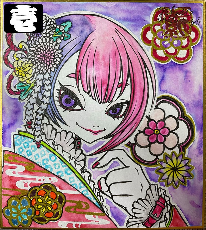 創作ミニ色紙-壱-