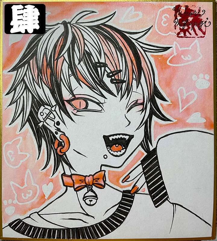 創作ミニ色紙-肆‐