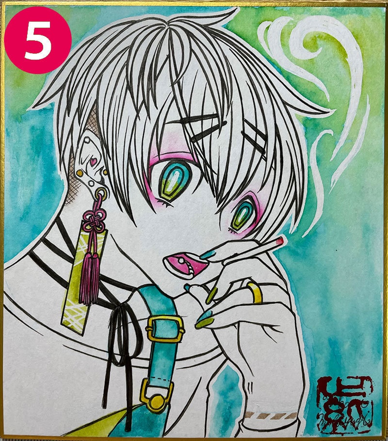 創作ミニ色紙⑳