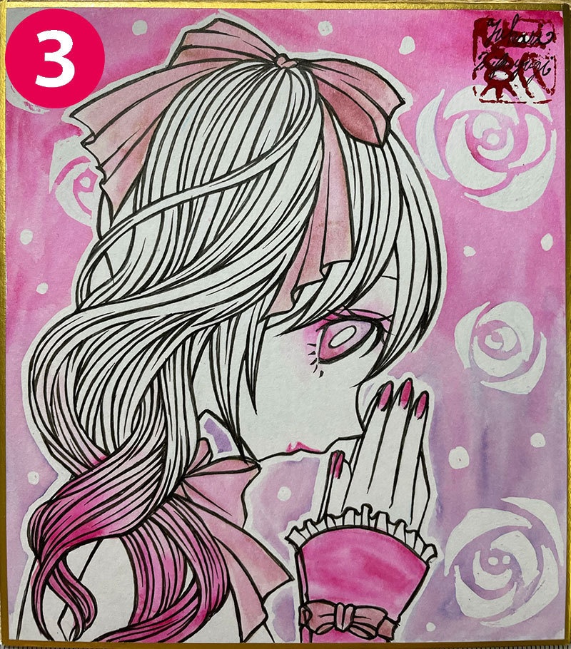 創作ミニ色紙⑳