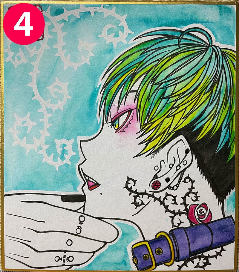 創作ミニ色紙㉑