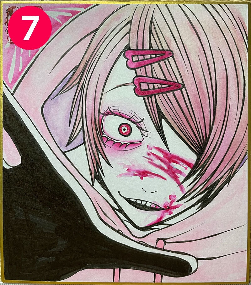 創作ミニ色紙㉑