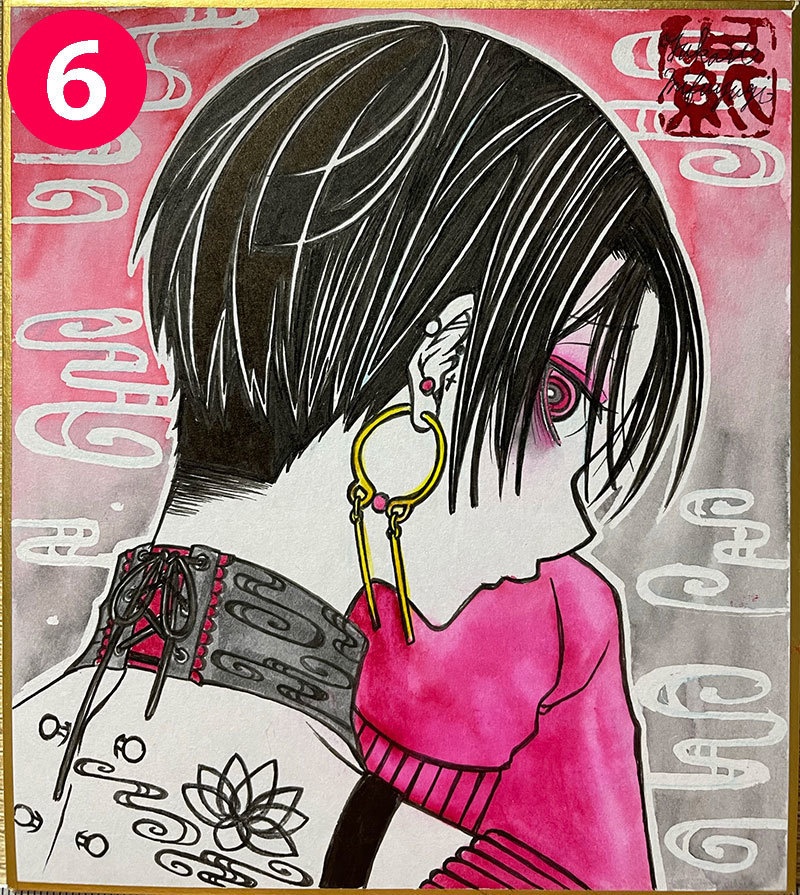 創作ミニ色紙㉑