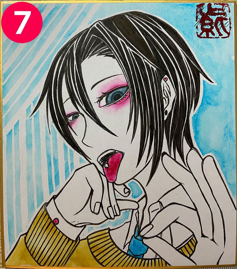 創作ミニ色紙㉒