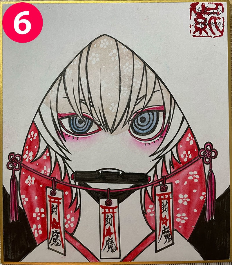 創作ミニ色紙㉒