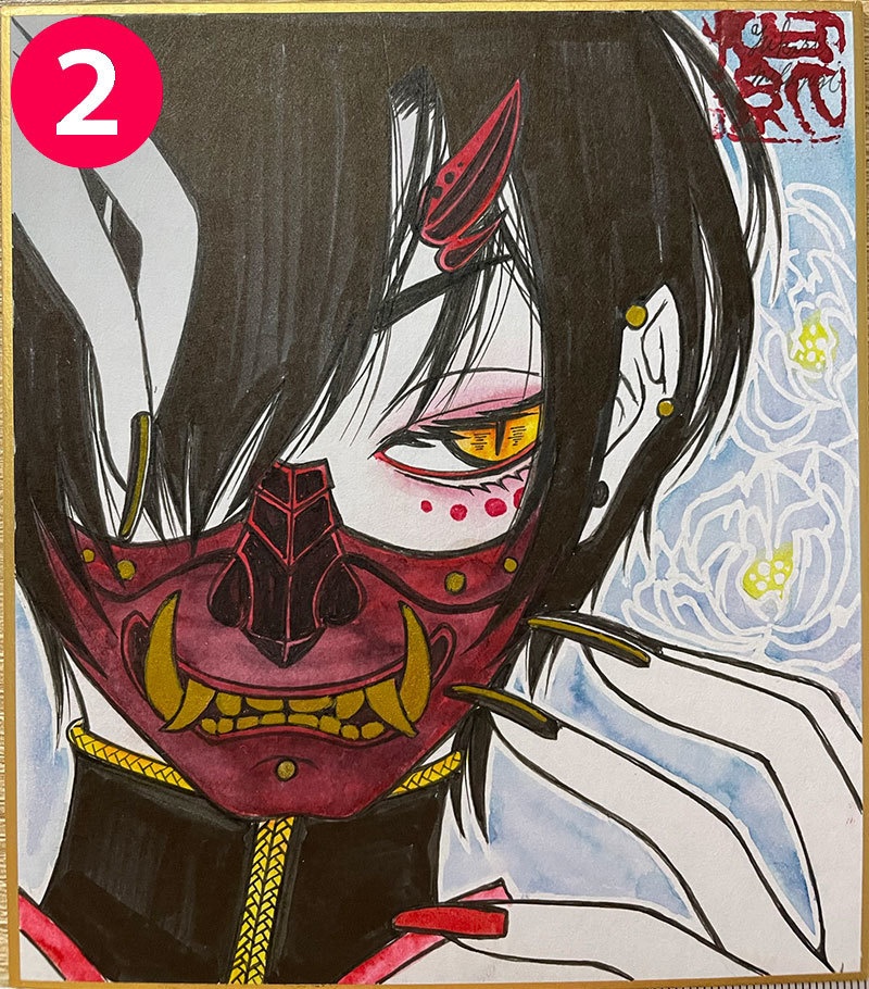 創作ミニ色紙㉒