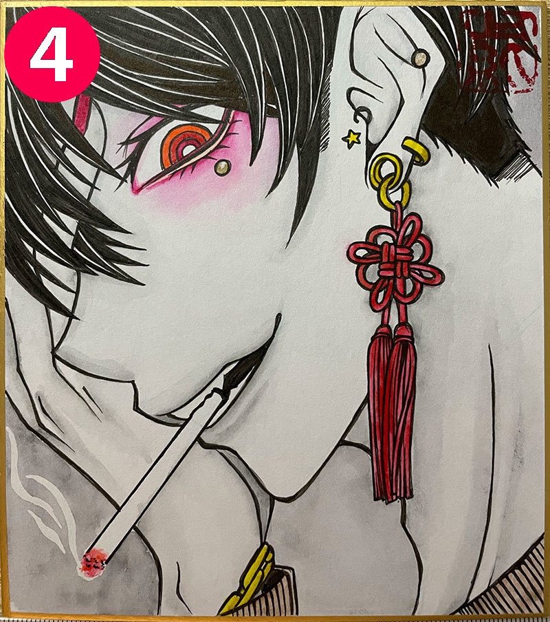 創作ミニ色紙㉒