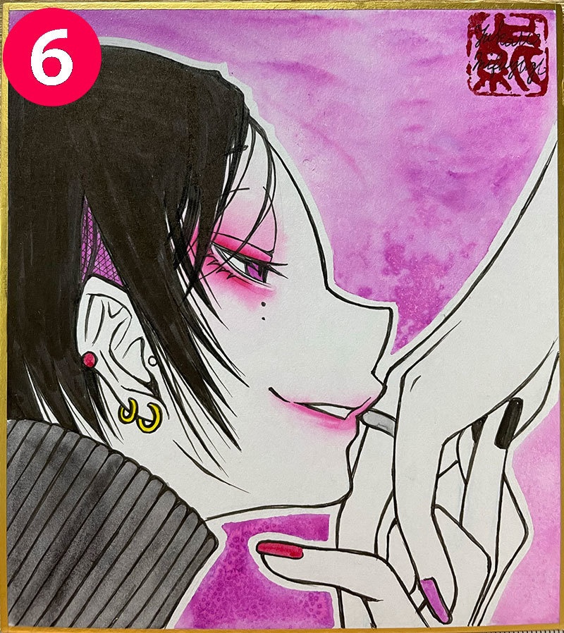 創作ミニ色紙㉓