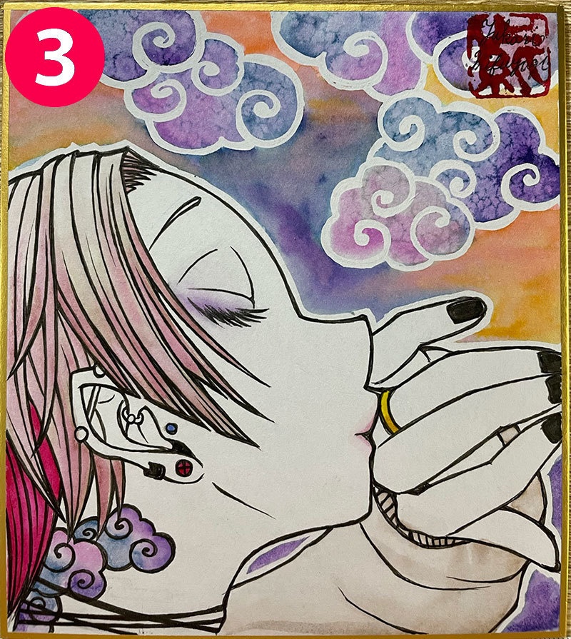 創作ミニ色紙㉓