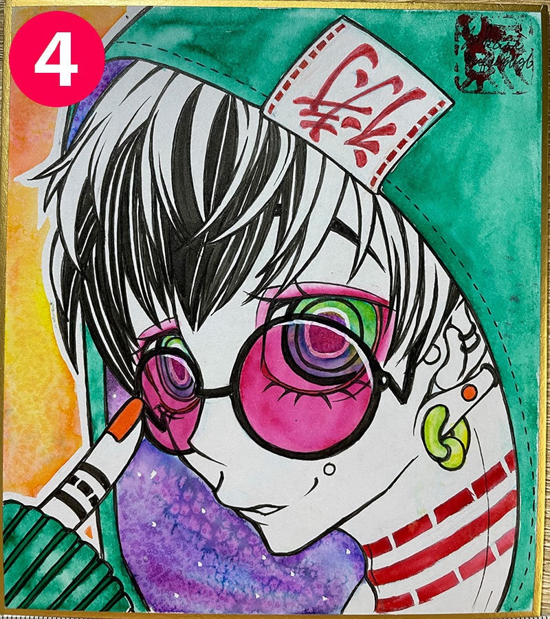 創作ミニ色紙㉔