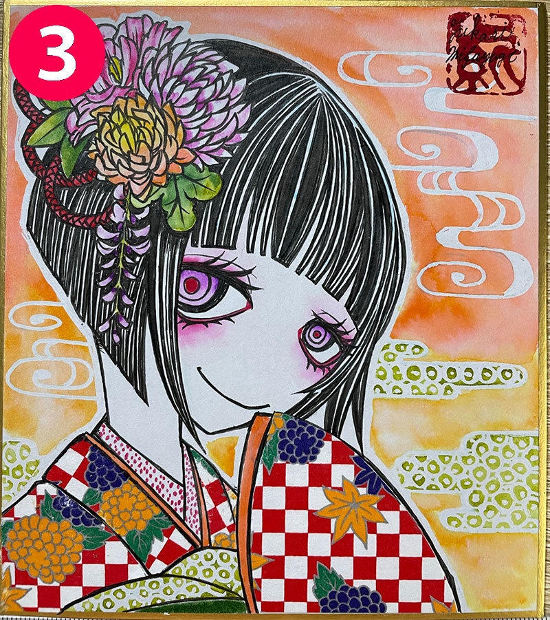 創作ミニ色紙㉔