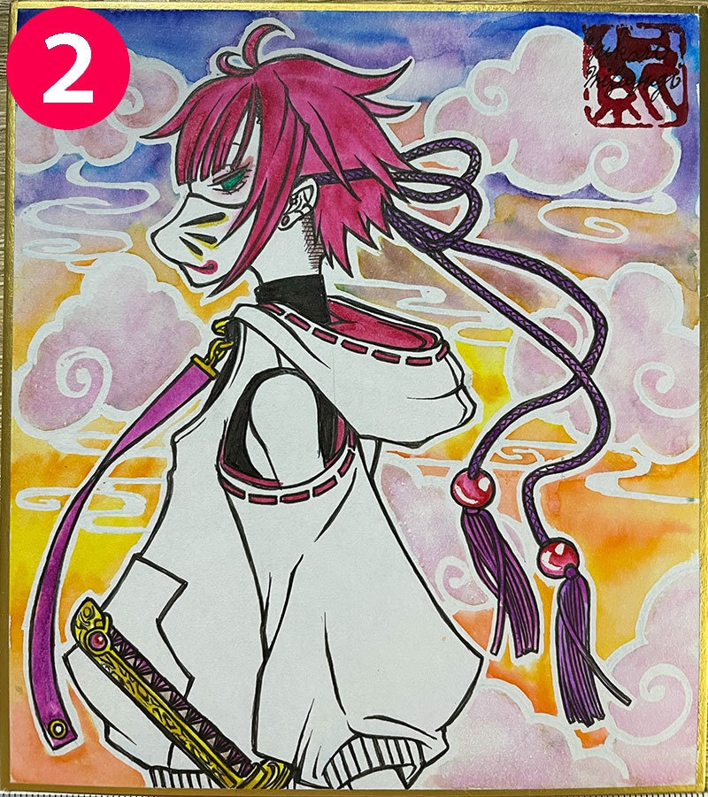 創作ミニ色紙㉔