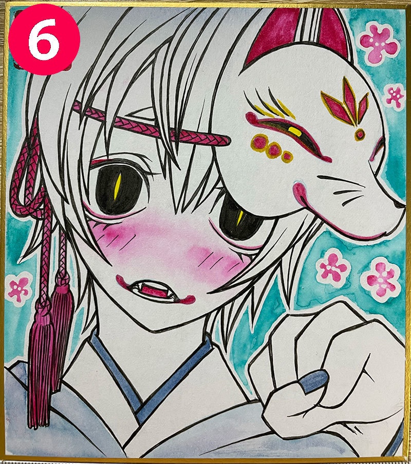 創作ミニ色紙㉔