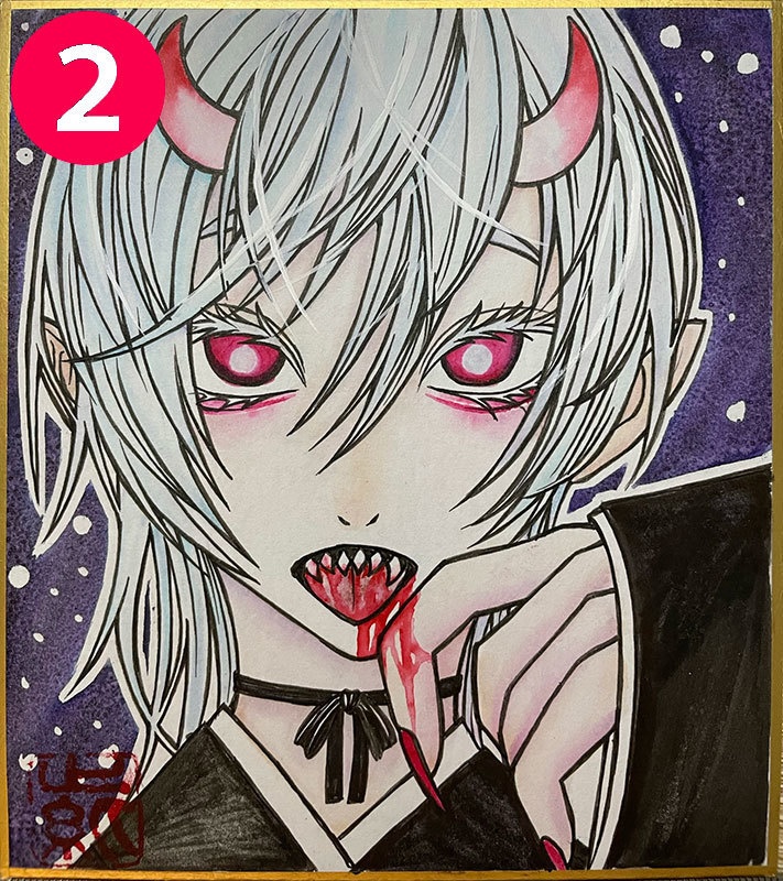 創作ミニ色紙㉖