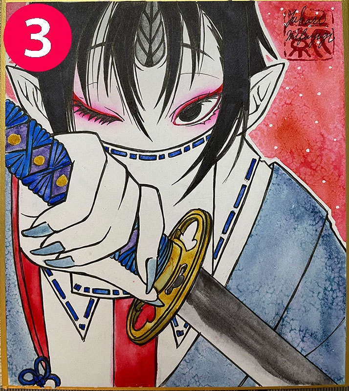 創作ミニ色紙㉖