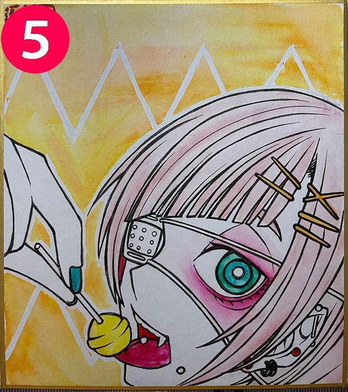 創作ミニ色紙㉖