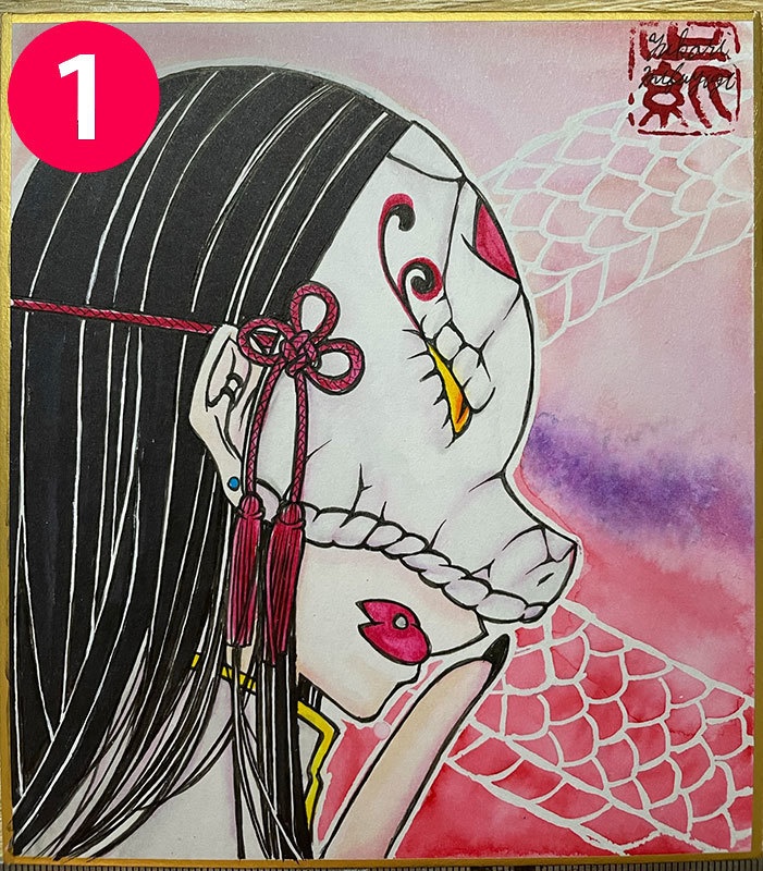 創作ミニ色紙㉖