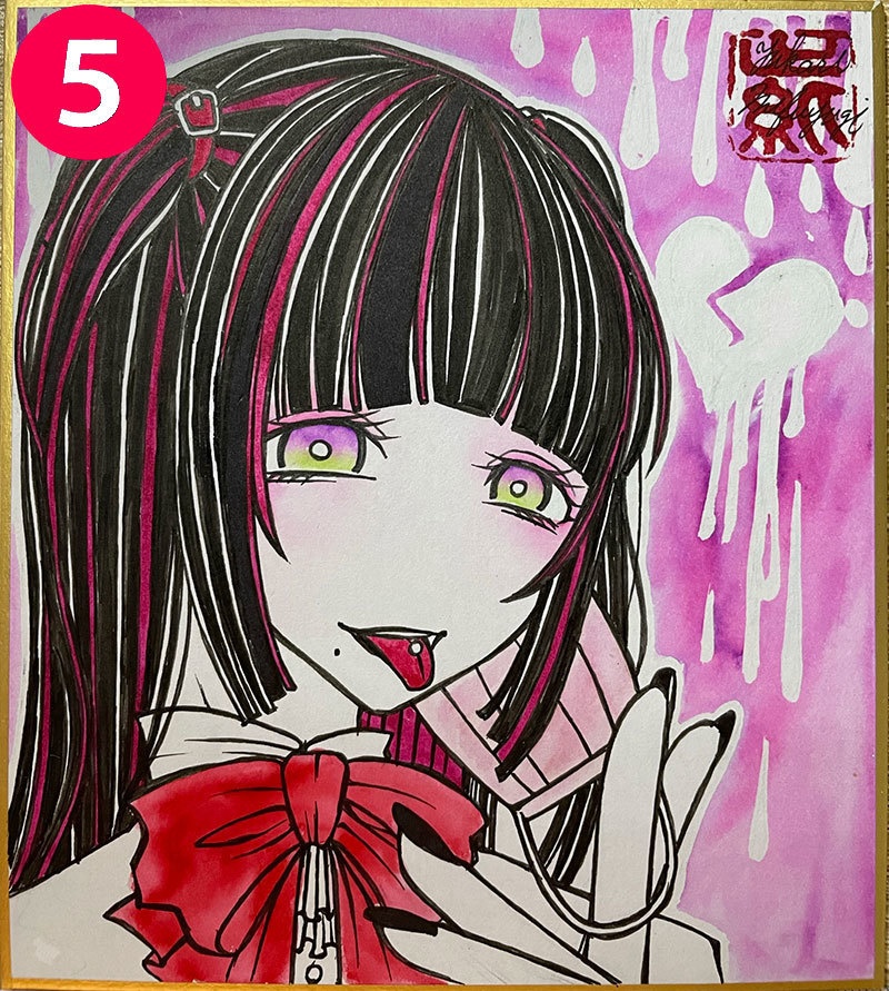 創作ミニ色紙㉗