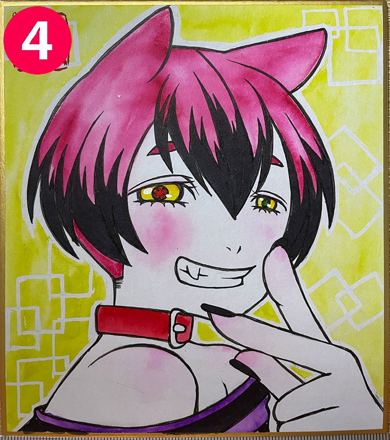 創作ミニ色紙㉗