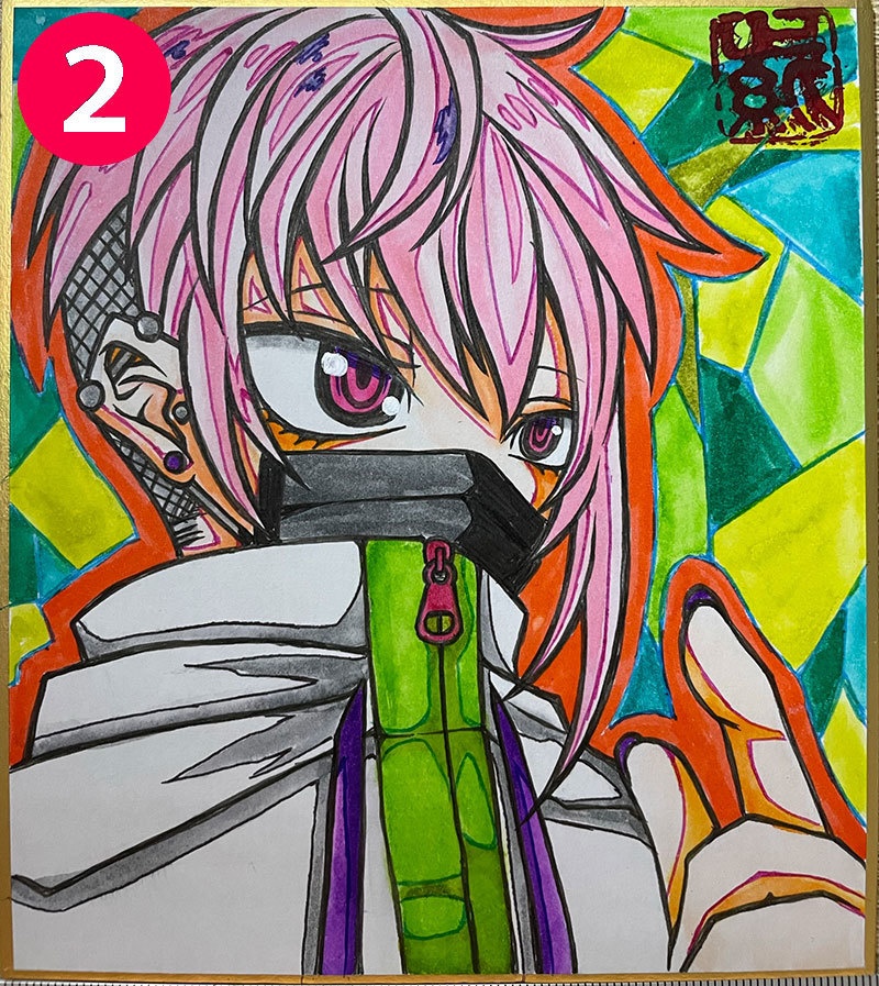 創作ミニ色紙㉗