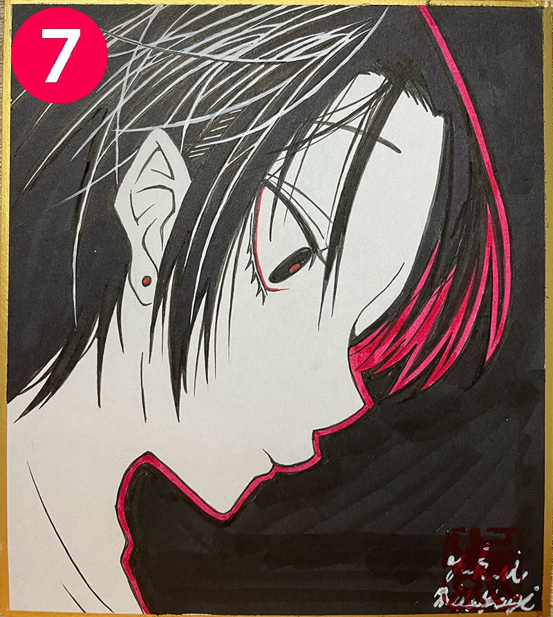 創作ミニ色紙㉗