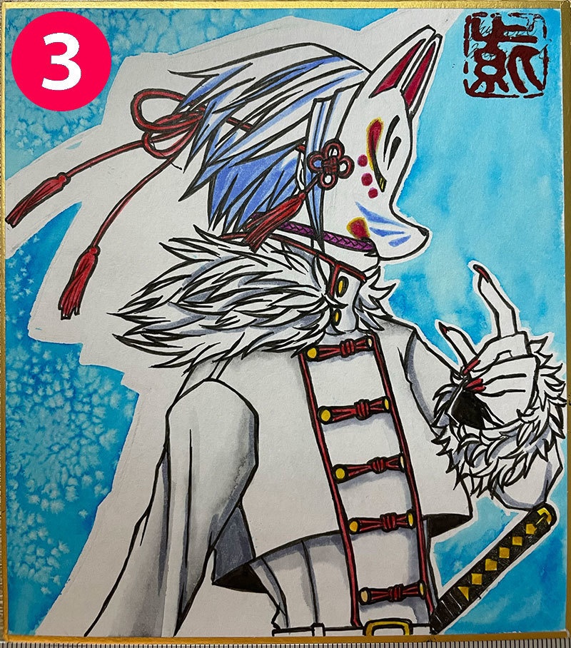 創作ミニ色紙㉗