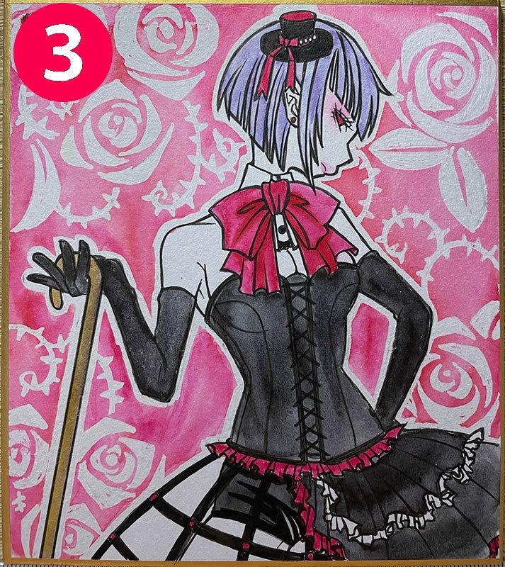 創作ミニ色紙㉘