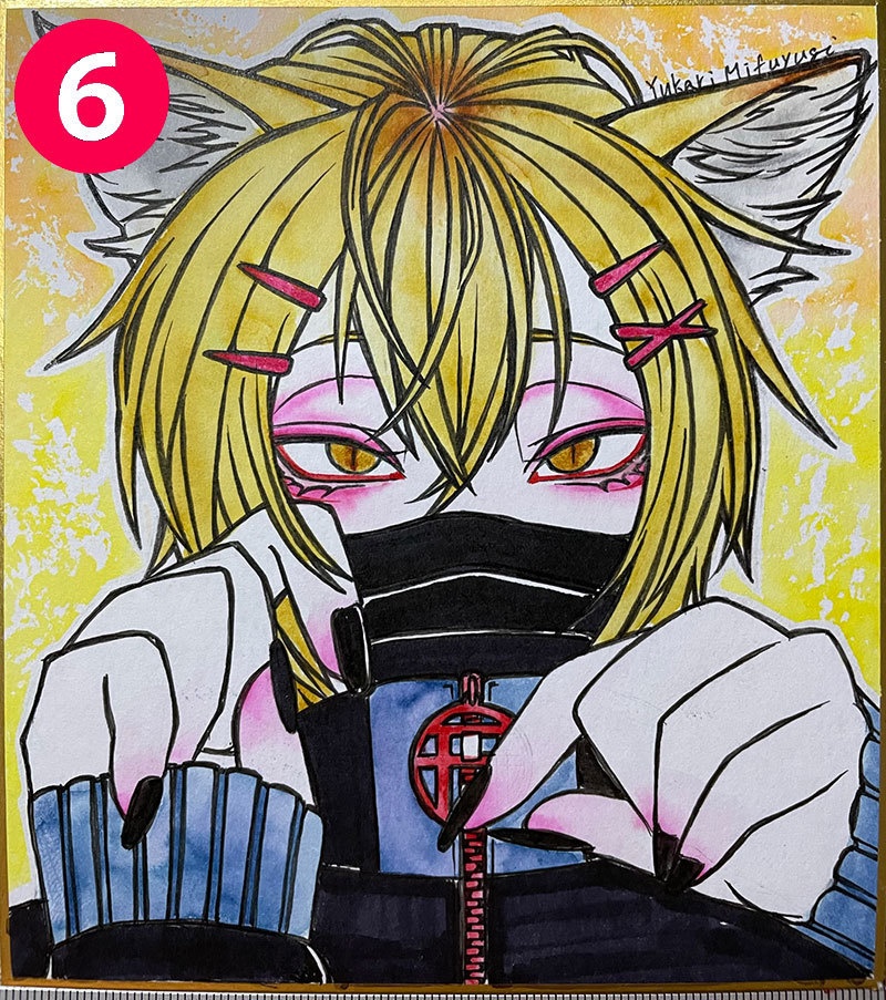 創作ミニ色紙㉙