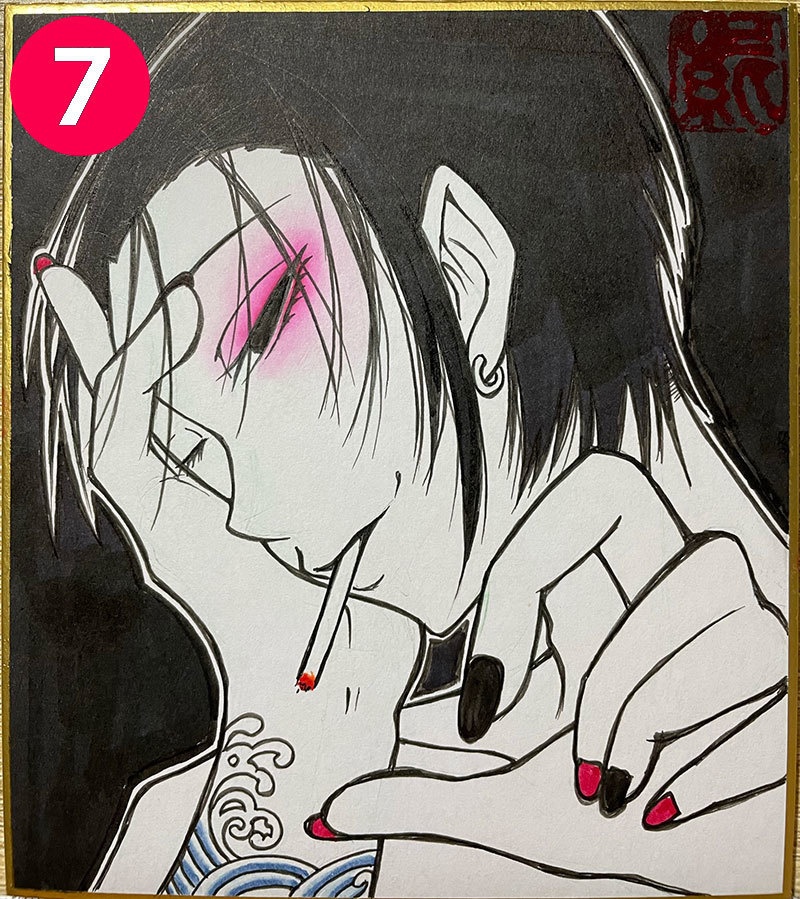 創作ミニ色紙㉙