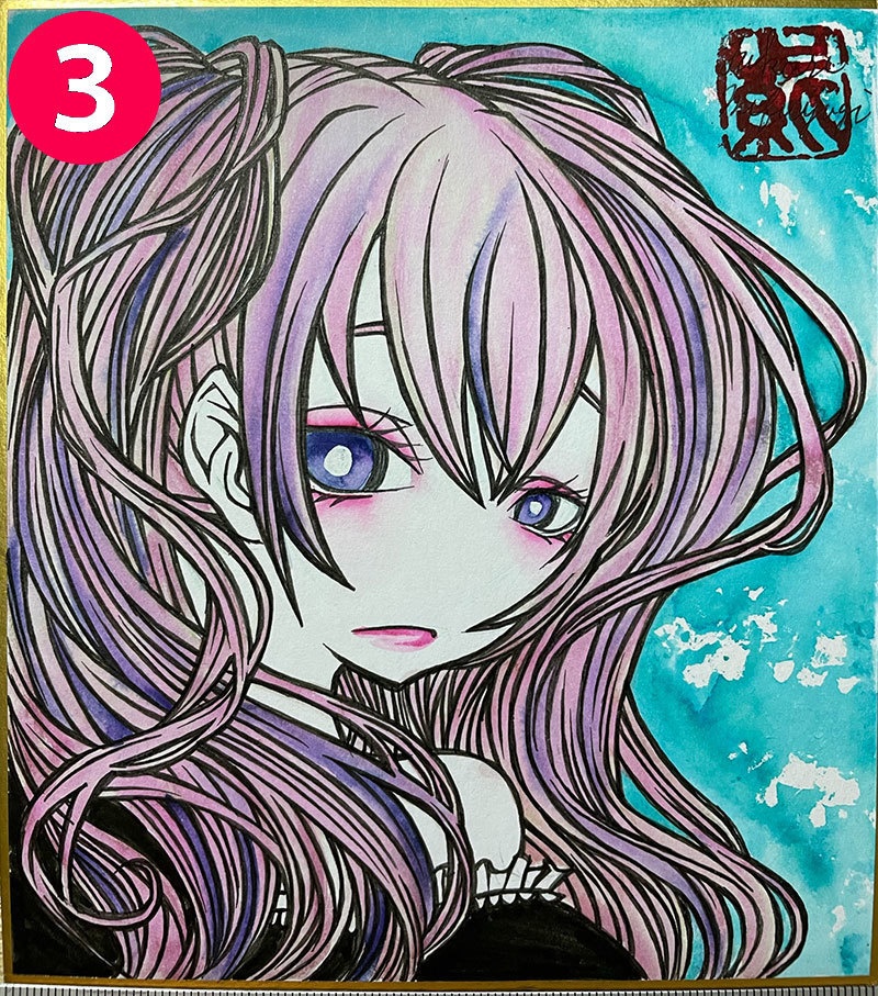 創作ミニ色紙㉙