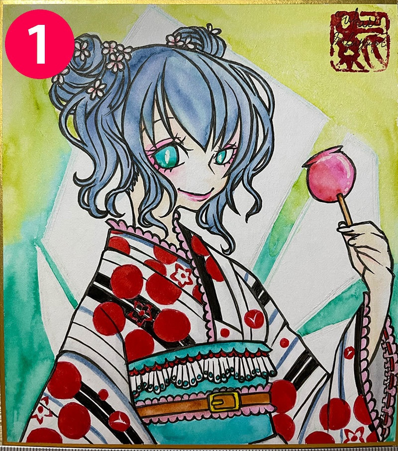 創作ミニ色紙㉙