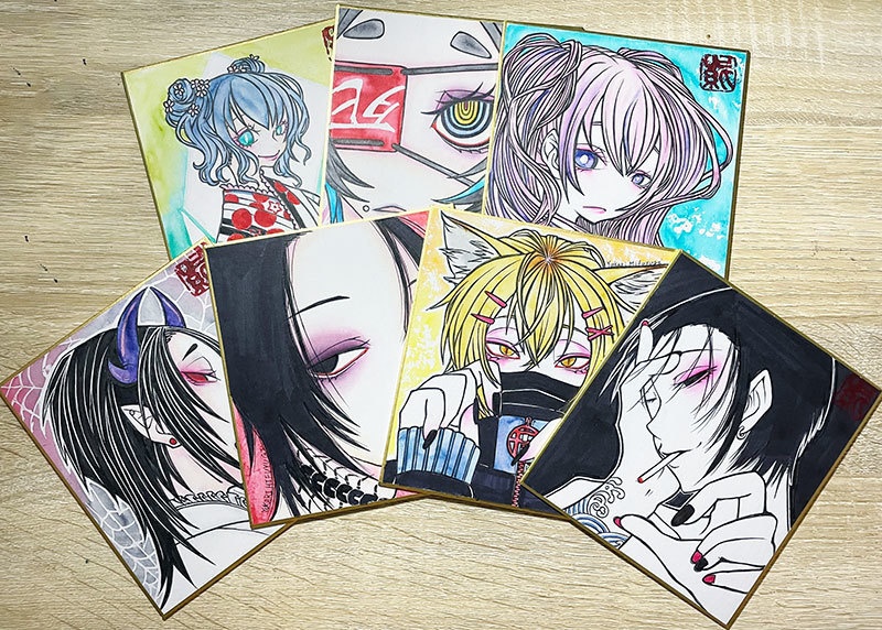 創作ミニ色紙㉙