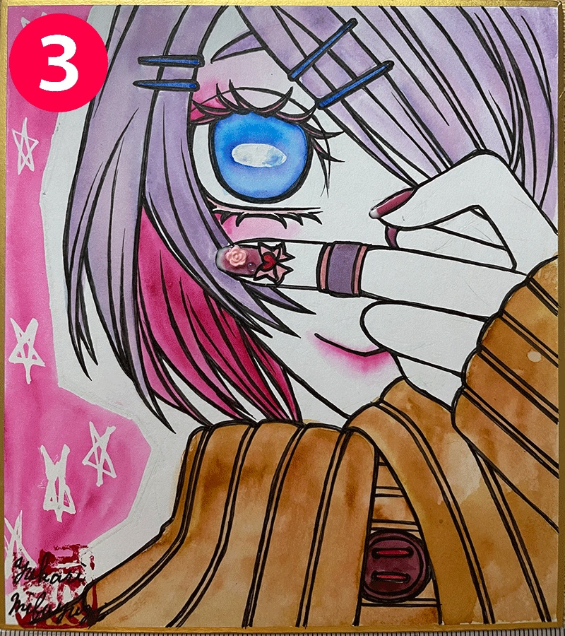 創作ミニ色紙㉛